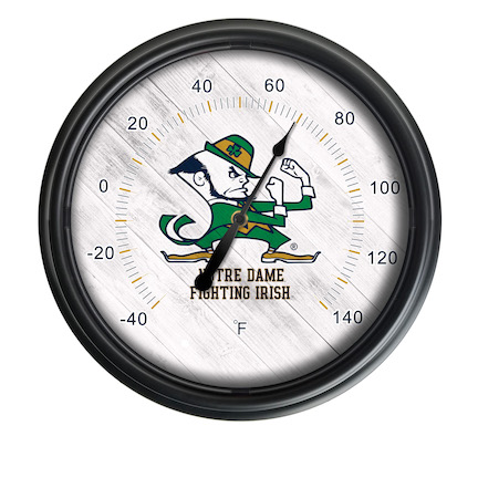 Notre Dame Leprechaun Outdoor Thermometer