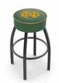 Notre Dame Vintage Cushion Swivel Stool