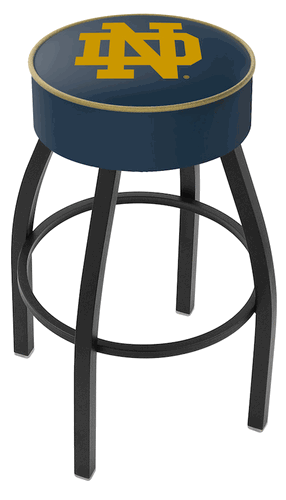 Notre Dame Cushion Swivel Stool