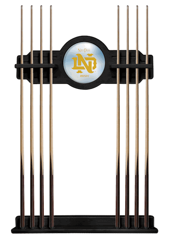 Notre Dame Vintge Pool Cue Rack