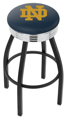 Notre Dame Diner Swivel Stool