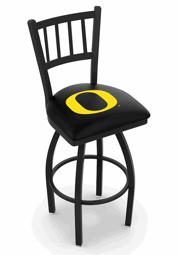 Oregon Jailhouse Back Swivel Stool