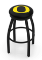 Oregon Black Ring Swivel Stool