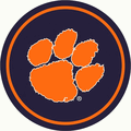 Clemson 64 Round Spirit Rug