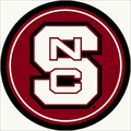 NC State 64 Round Spirit Rug