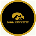 Iowa 64 Round Spirit Rug