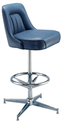 Waterfall Back Bar Stool