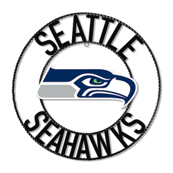 Seattle Seahawks Wrought Iron Wall Art