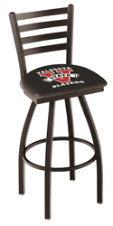 Valdosta State Ladder Back Swivel Stool