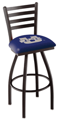 Utah State Ladder Back Swivel Stool