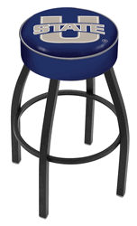 Utah State Cushion Swivel Stool