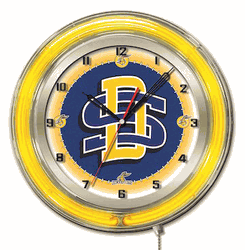 South Dakota State Neon Clock 19
