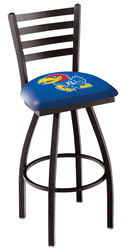 Kansas Ladder Back Swivel Stool