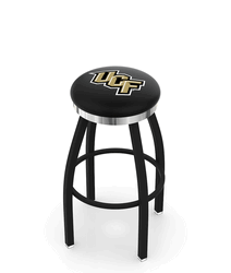 Central Florida Chrome Ring Swivel Stool