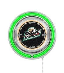 Bemidji State Neon Clock 15