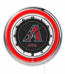 Arizona Diamondbacks Neon Clock 19
