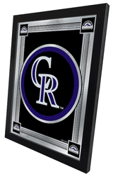 Colorado Rockies Logo Mirror