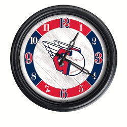 Cleveland Guardians Outdoor LED Clock