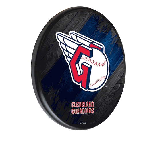 Cleveland Guardians Solid Wood Sign