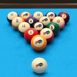 Buffalo Bills Retro Billiard Ball Set