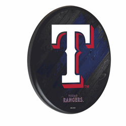 Texas Rangers Solid Wood Sign
