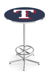 Texas Rangers Retro Pub Table