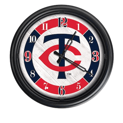 Minnesota Twins Outdoor LED Clock