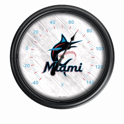 Miami Marlins Outdoor Thermometer