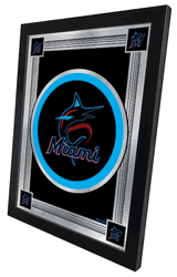 Miami Marlins Logo Mirror