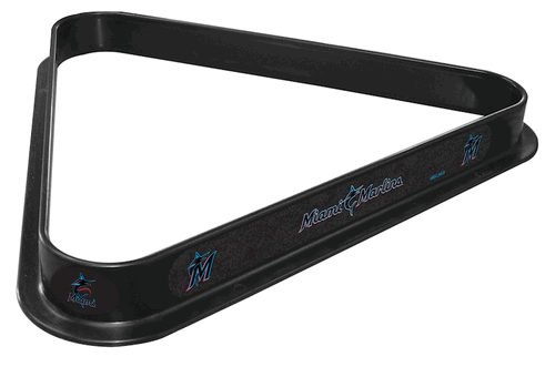 Miami Marlins Billiard Triangle