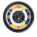 Milwaukee Brewers Outdoor LED Clock