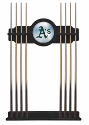 Oakland Athletics Pool Cue Rack