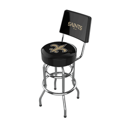 New Orleans Saints Barstool w/ Back