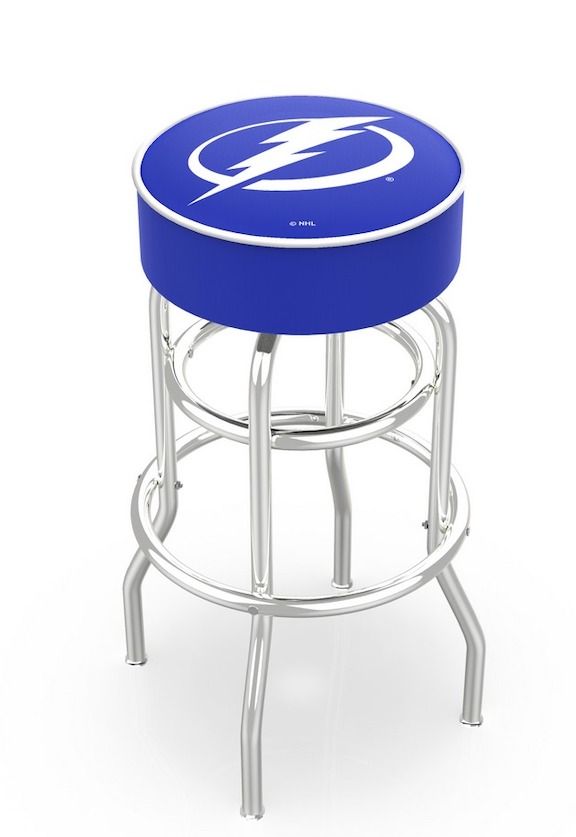 Tampa Bay Lightning Logo Bar Stool