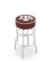 Texas A&M Cushion Bar Stool