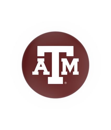 Texas A&M Black Ring Swivel Stool