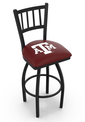 Texas A&M Jailhouse Back Swivel Stool