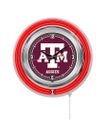 Texas A&M Neon Clock 15