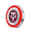 Texas A&M Neon Clock 15