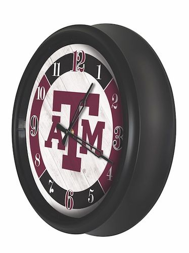 Texas A&M Outdoor LED Clock