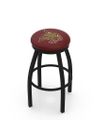 Texas State Black Ring Swivel Stool