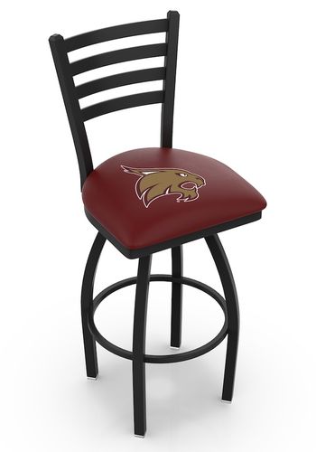 Texas State Ladder Back Swivel Stool