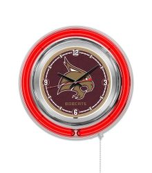 Texas State Neon Clock 15