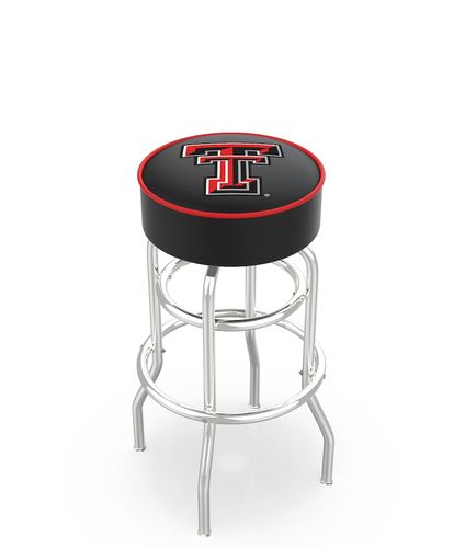 Texas Tech Cushion Bar Stool