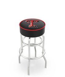 Texas Tech Cushion Bar Stool