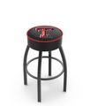 Texas Tech Cushion Swivel Stool