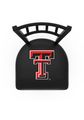Texas Tech Jailhouse Back Swivel Stool