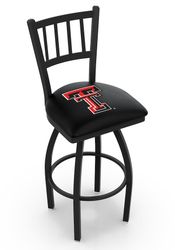 Texas Tech Jailhouse Back Swivel Stool