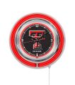 Texas Tech Neon Clock 15
