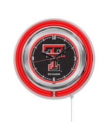 Texas Tech Neon Clock 15